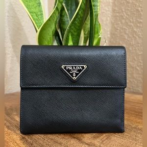 PRADA SAFFIANO TRIFOLD WALLET